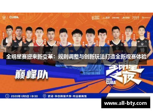 全明星赛迎来新变革：规则调整与创新玩法打造全新观赛体验
